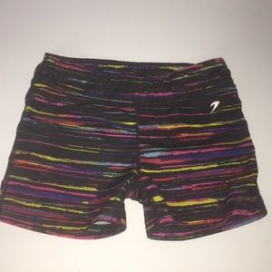 Rainbow shorts/spanks/spandex